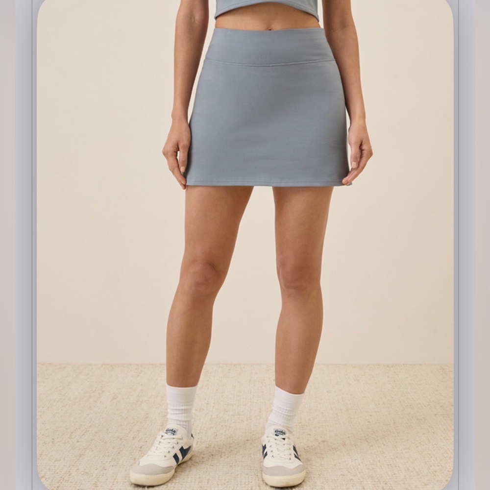 Pact Women’s Organic Cotton Pocket Skort size Medium